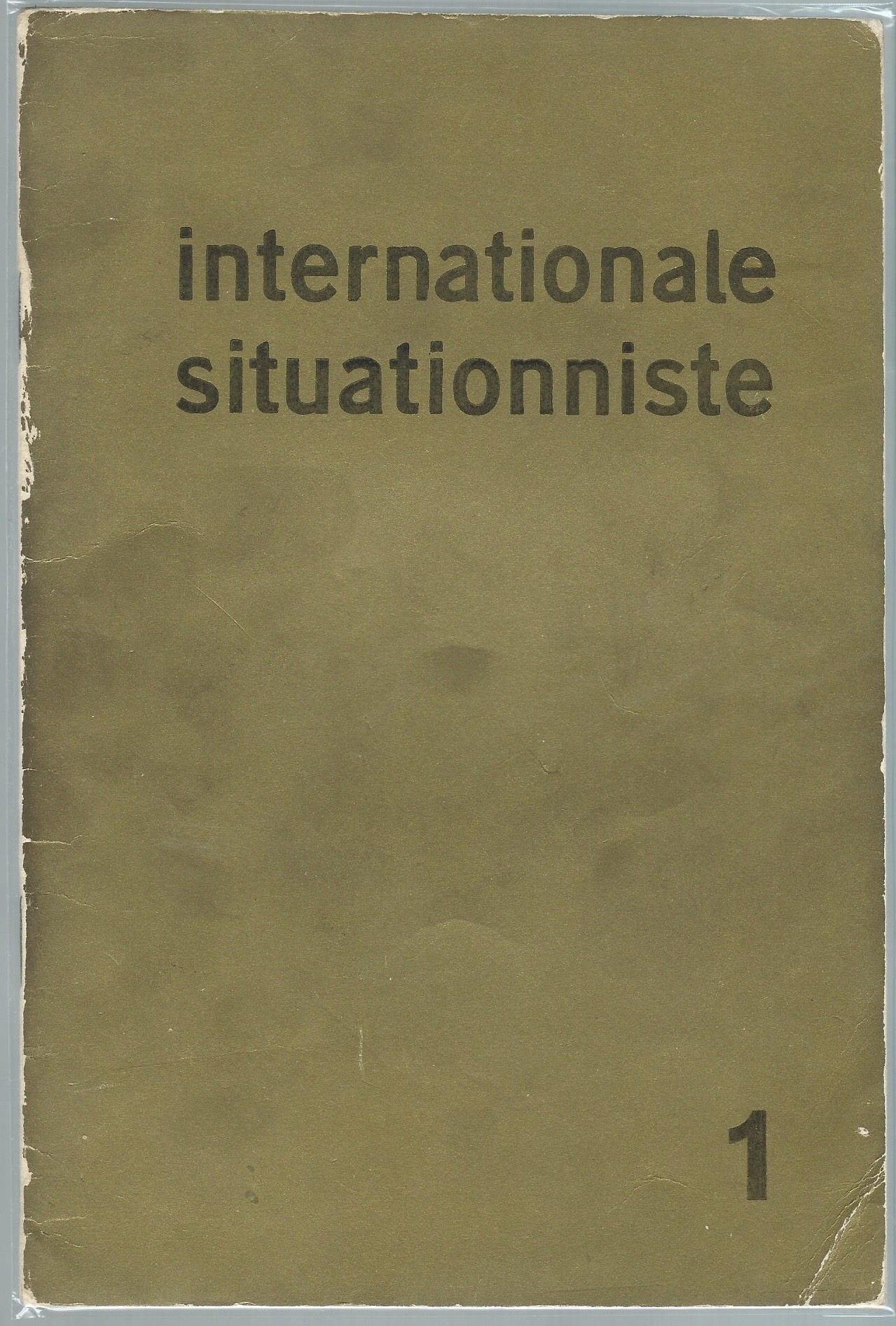 Revue Internationale Situationniste N°3 - Guy Debord - édition Rare, Bon état