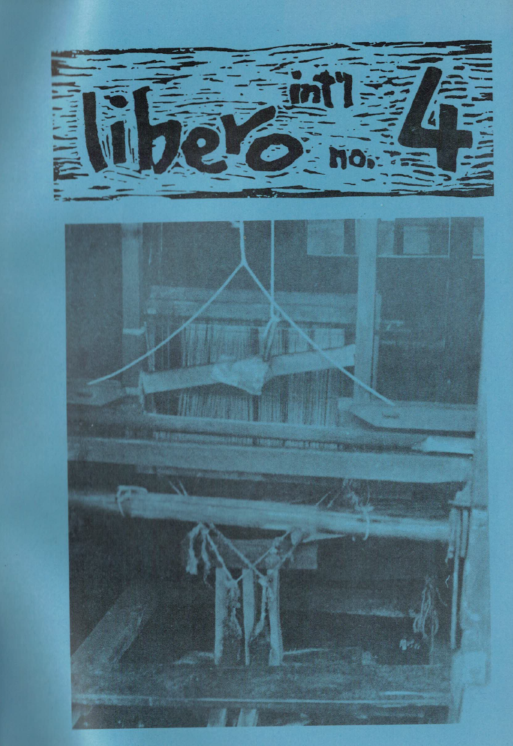 Libero International No 4 Libcom Org Libero International No 4 Libcom Org