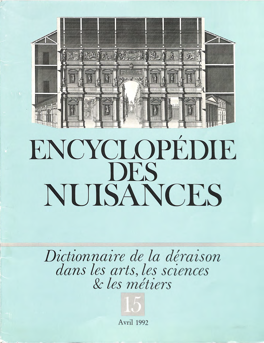 Encyclopedie des Nuisances #15 | libcom.org