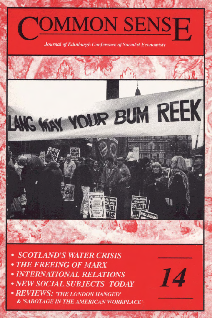 Common Sense #14 (October 1993) | libcom.org