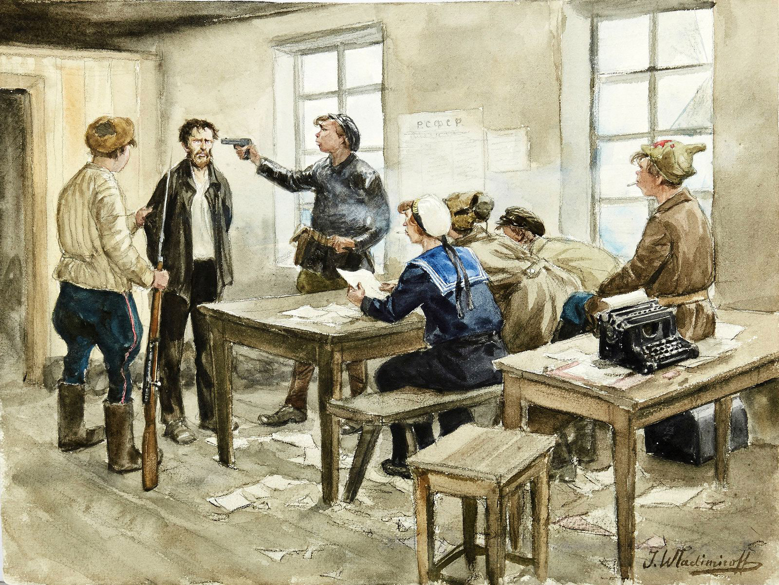 Sovietai Workers Russia Revolution