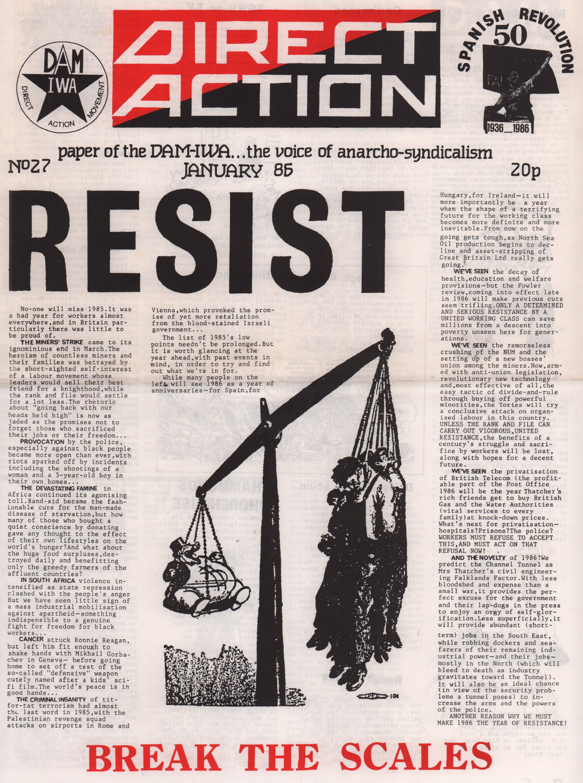Direct Action #27 (January 1986) | libcom.org