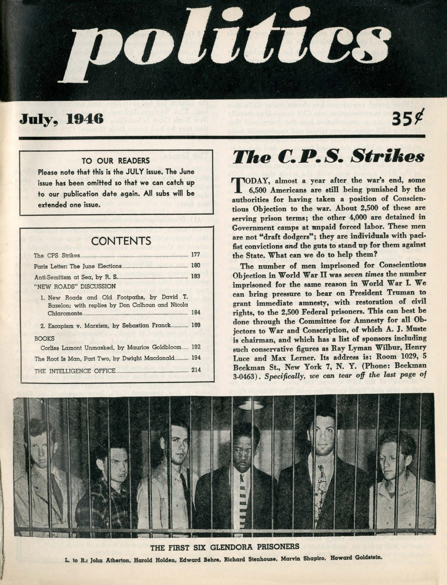 Politics (July 1946)