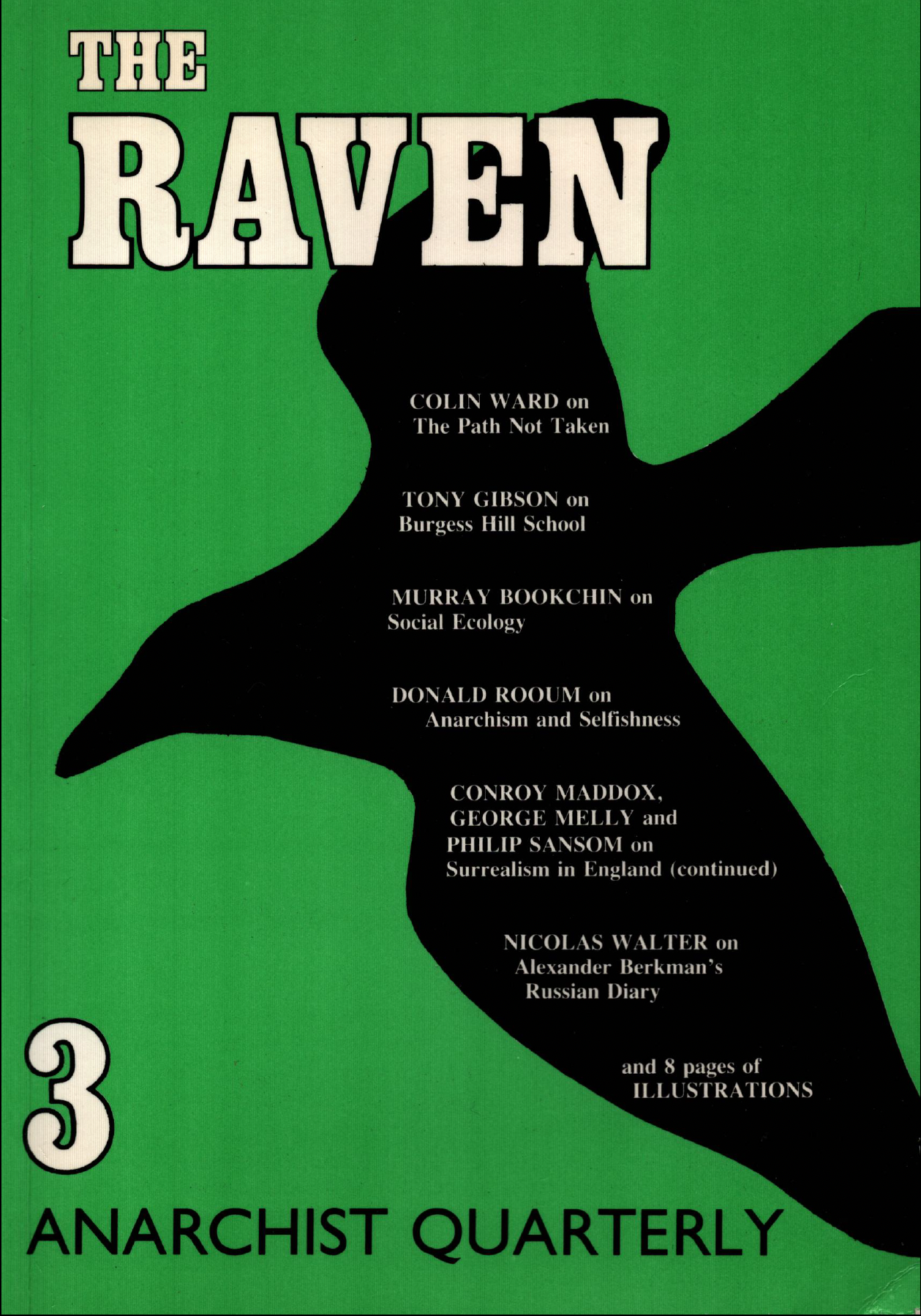 Approach Magazine Raven Image The Raven #03 1987 | libcom.org