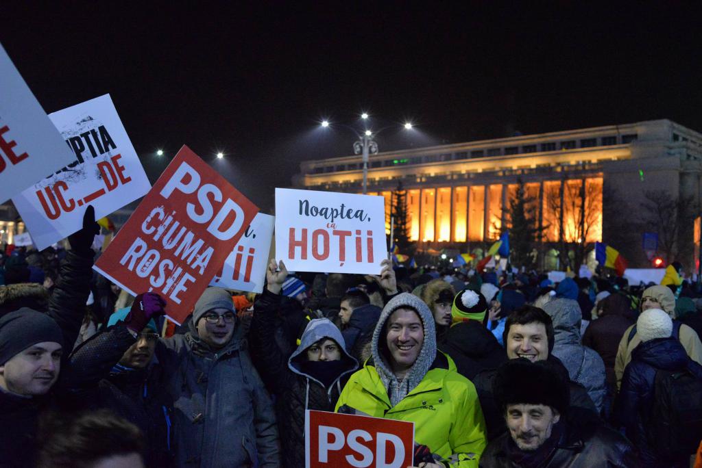 The rule of law and the working class: anti-corruption protests in Romania