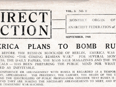 Direct Action (AFB) Vol 3 #08 Sept 1948 cov