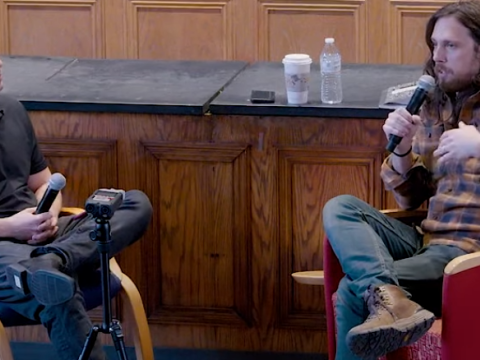 Ed Remus and Sean KB in an interview