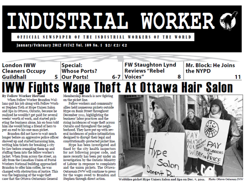 Industrial Worker (January/February 2012)