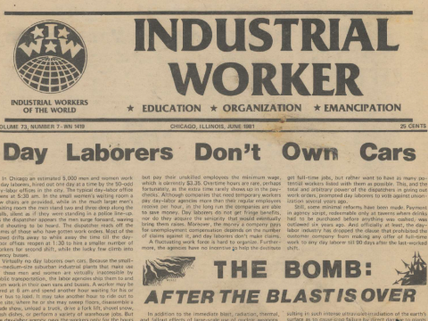 Industrial Worker (June 1981)
