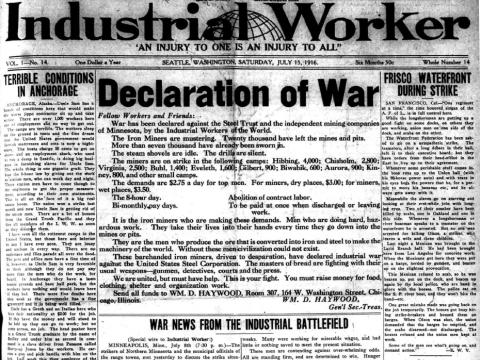 Industrial Worker (July 15, 1916)