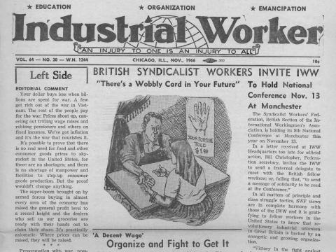 Industrial Worker (November 1966)