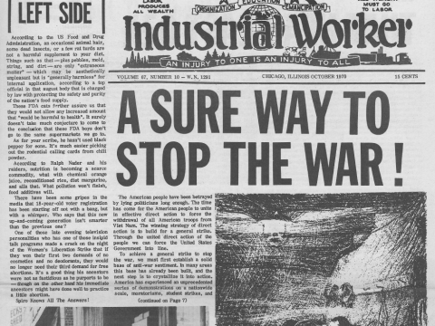 Industrial Worker (October 1970)