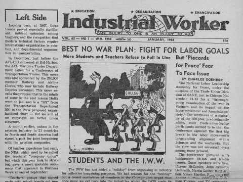 Industrial Worker (January 1968)