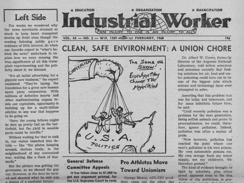 Industrial Worker (February 1968)