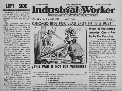 Industrial Worker (May 1968)