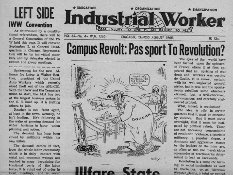 Industrial Worker (August 1968)