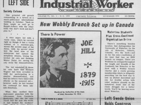 Industrial Worker (November 1968)