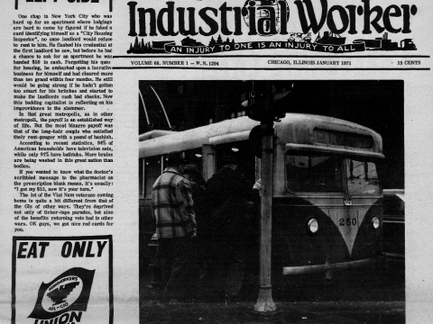 Industrial Worker (January 1971)
