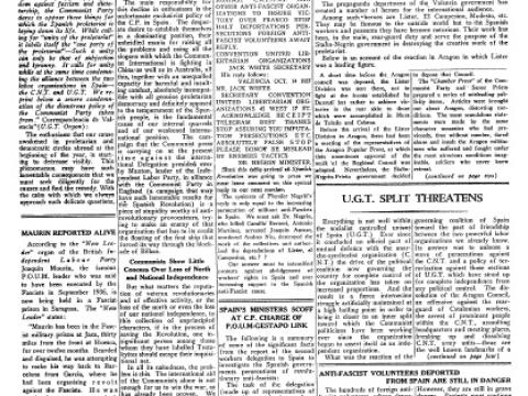 Spanish Revolution newspaper