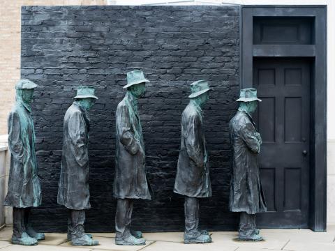 Depression Bread Line -  George Segal