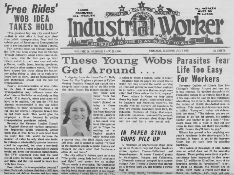 Industrial Worker (July 1971)