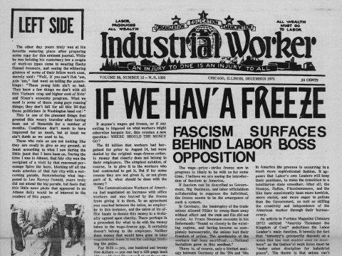 Industrial Worker (December 1971)