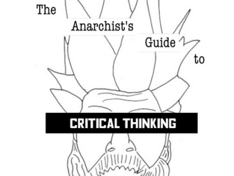 cover of the first issue depicting a bearded man with very spiky hair