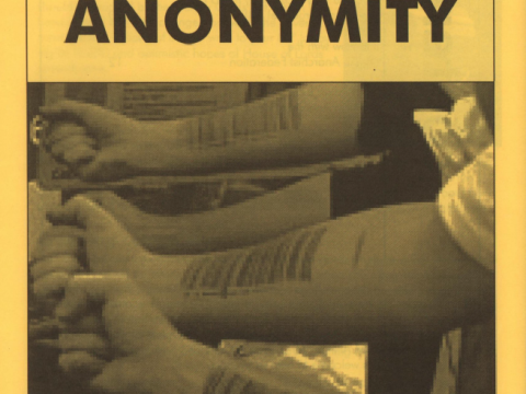 Defending Anonymity pamphlet cover