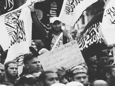 Photo on terorist group