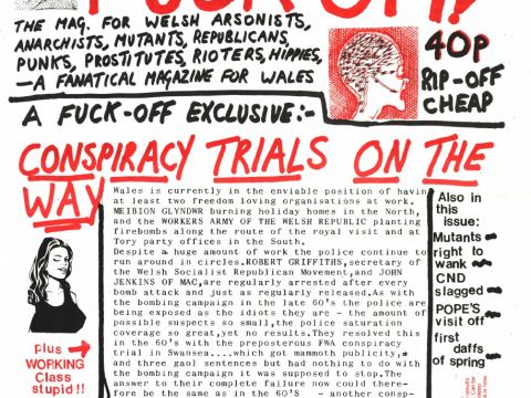 Fuck Off pilot issue cover