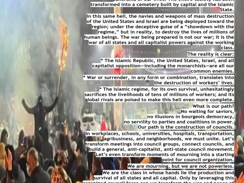 Workers! Let’s rise up!