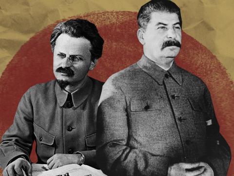 Trotsky and Stalin