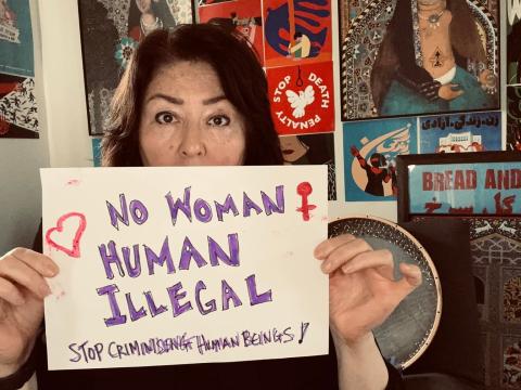 Maryam Namazie No Woman & Human is illegal