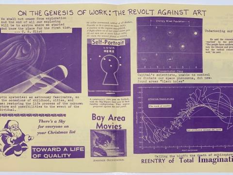 On The Genesis of Work; The Revolt Against Art - front