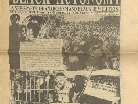 Black Autonomy vol 2 #5 (1996) cover