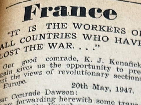 beginning of featured article as printed on the paper