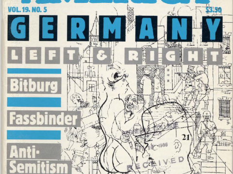 Radical Amercia vol 19 issue 5 Germany Left and Right