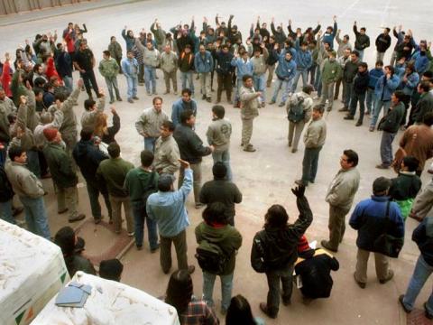 Assembly at the worker-run Zanon factory in Argentina