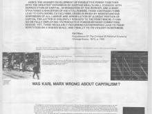 Marx: A nineteenth Century thinker?