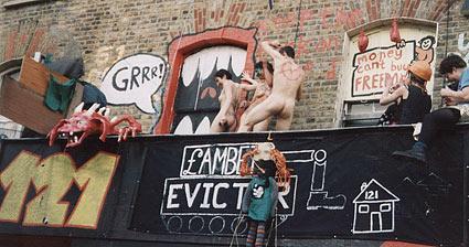 121 eviction party - April 1999