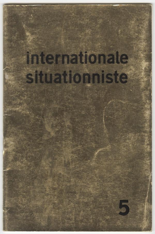 Cover of Internationale Situationiste #5