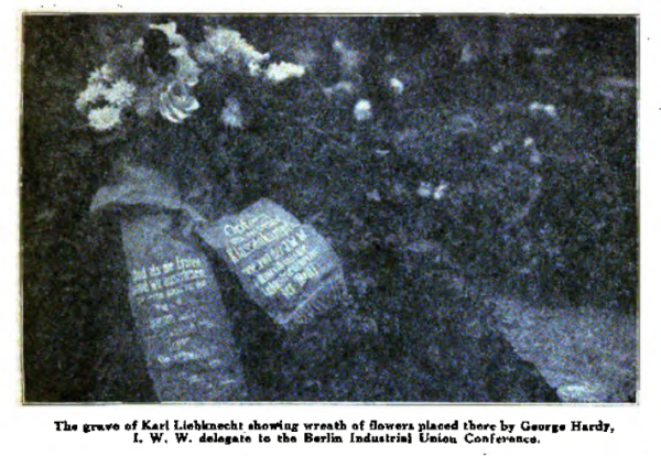 grave of Karl Liebknecht