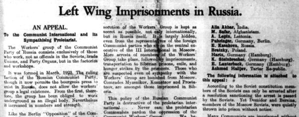 left wing imprisonments in Russia cover.jpg