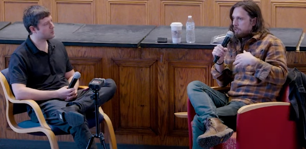 Ed Remus and Sean KB in an interview