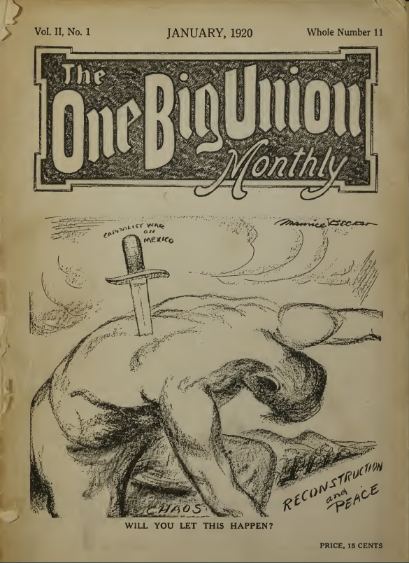 The One Big Union Monthly (January 1920)