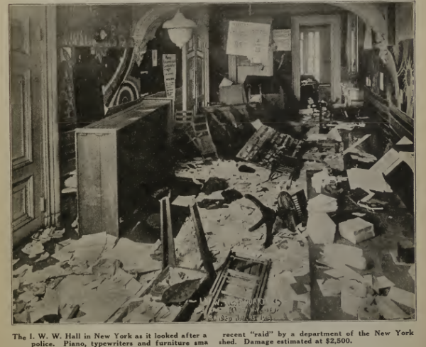 IWW office raid