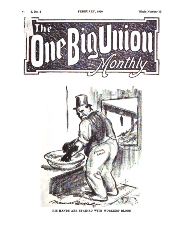 The One Big Union Monthly (February 1920)