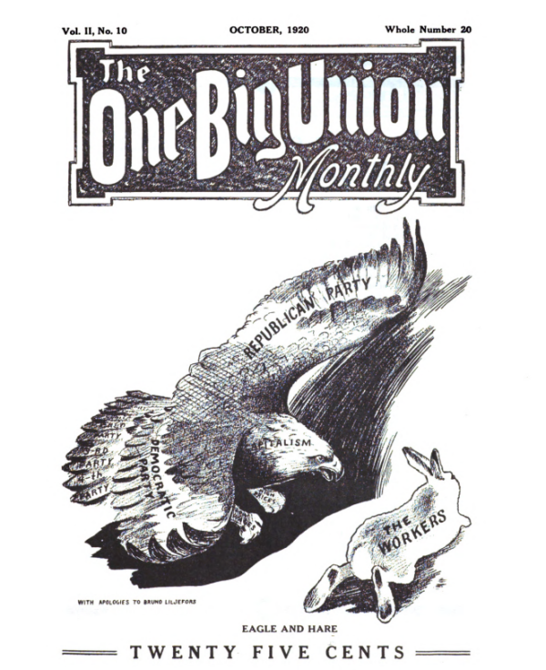 The One Big Union Monthly (October 1920)