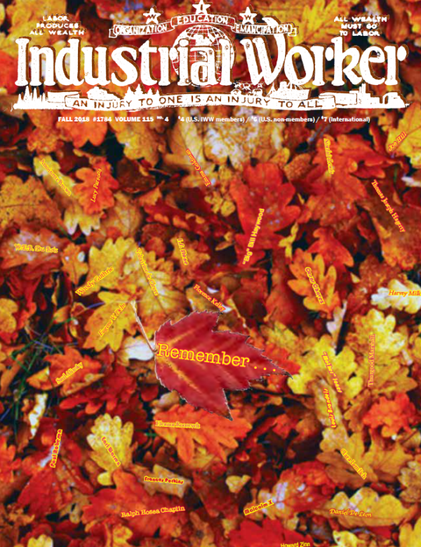 Industrial Worker (Fall 2018)