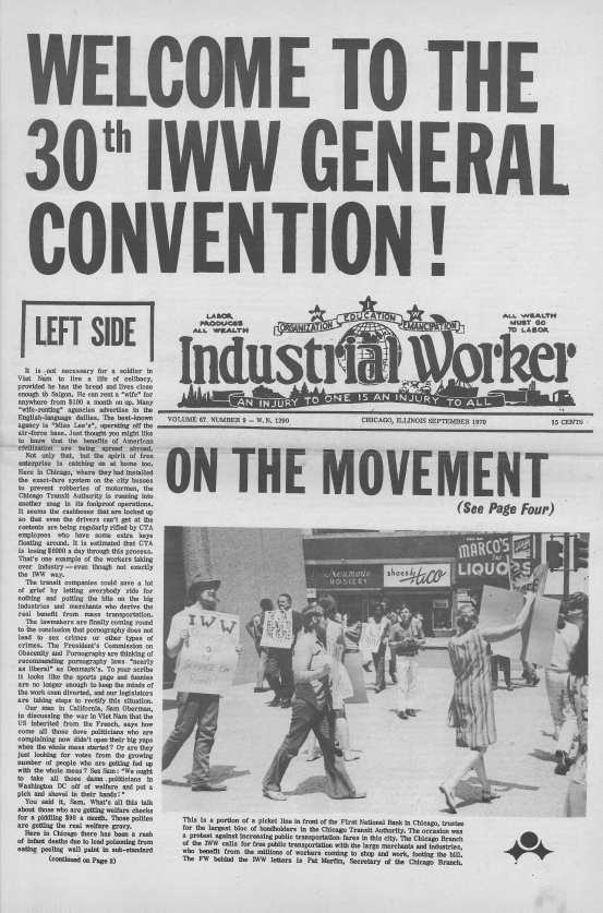 Industrial Worker (September 1970)